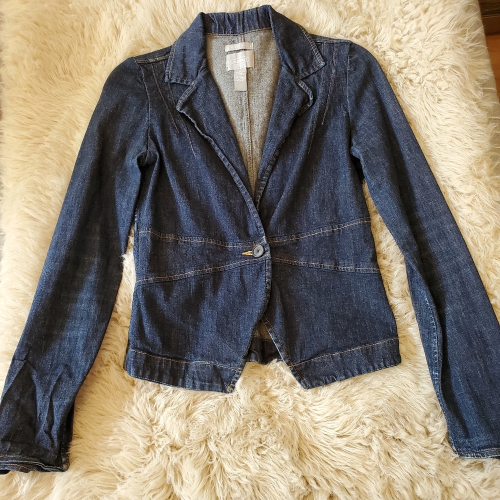 Old navy denim blazer *